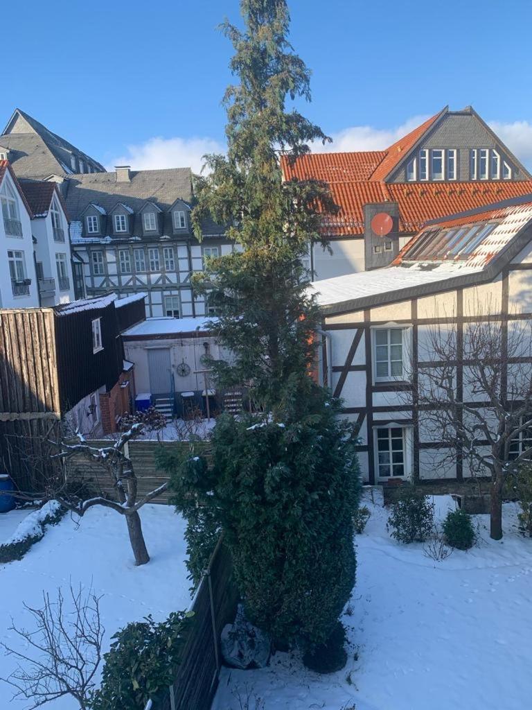 고슬라르 Ackerbuergerhaus Von 1604 아파트 외부 사진